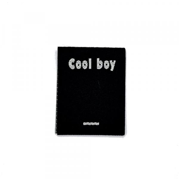 Weblabel Cool boy schwarz